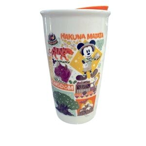Disney Starbucks Mickey Hakuna Matata Animal Kingdom Coffee Tumbler Travel Mug